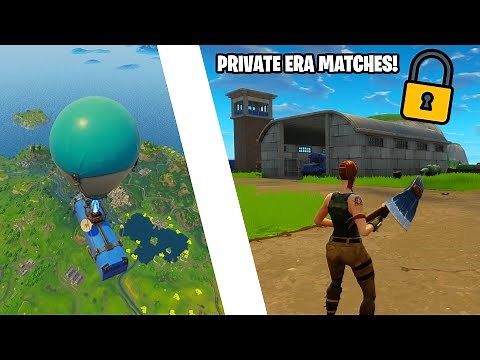 How To Play Private Era Matches! (OG Fortnite)