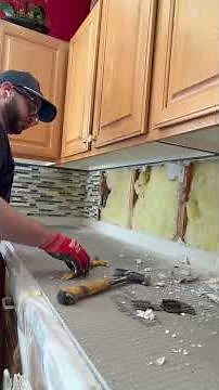 Remove Kitchen Tiles the Smart Way | Professional DIY Technique #diy #homeimprovement #hacks