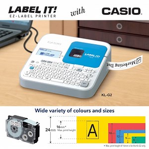 1K views · 27 reactions | Use Casio label printers and wide variety of taps and organize your stuff easily and effectively. Check out now: https://www.casioindiashop.com/label-printers | Casio Calculators India | Facebook