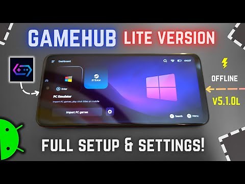 New GameHub LITE Windows Emulator – Faster, Smaller & Works Fully Offline!