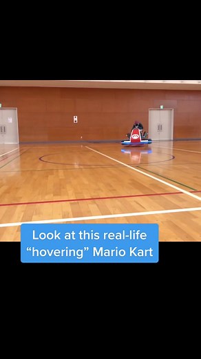 DIY Hovering Mario Kart Made Out of Cardboard