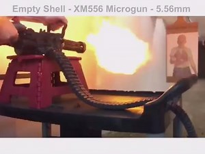 Handheld Minigun Fires 4,000 Rounds per Minute