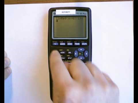 TI 83+ régression linéaire