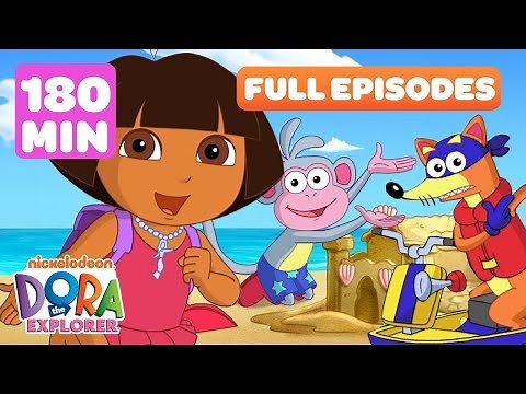 Dora the Explorer FULL SUMMER EPISODES Marathon! ➡️ | 3 Hours! | Dora & Friends