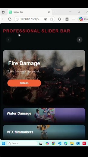 Smooth & Clean Slider Bar Animation | Full UI Design Tutorial