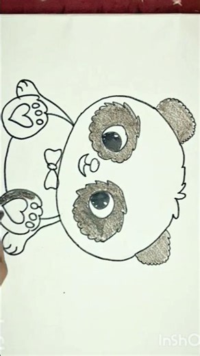 Cute Panda Drawing Tutorial 🐼 | Easy Step-by-Step Art for Beginners