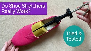 Do shoe stretchers work to make shoes bigger at home? Before and after pics, video demo & honest review - Pretty Big Shoes