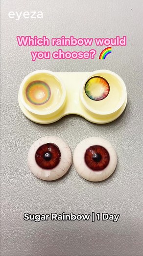 Choose Your Anime-Inspired Rainbow Colored Contacts | Eyeza