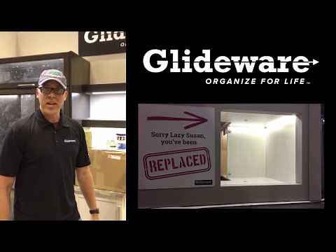 The Not-So-Lazy Susan Installed into an existing Kitchen is simple