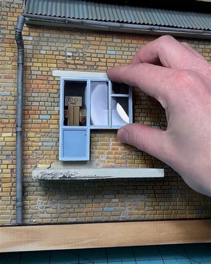 Miniature Balcony Diorama | DIY & Crafts