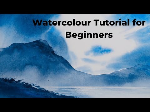 Watercolour Landscape Tutorial for Beginners - Episode 1