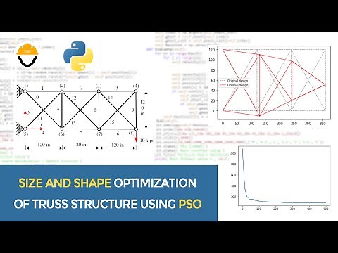 PSO and Python for size and shape optimization of truss structure
