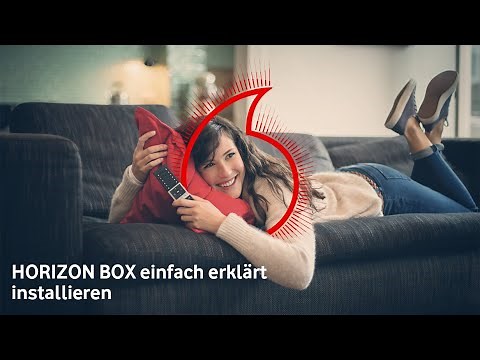 Vodafone TV: Installation HORIZON Box