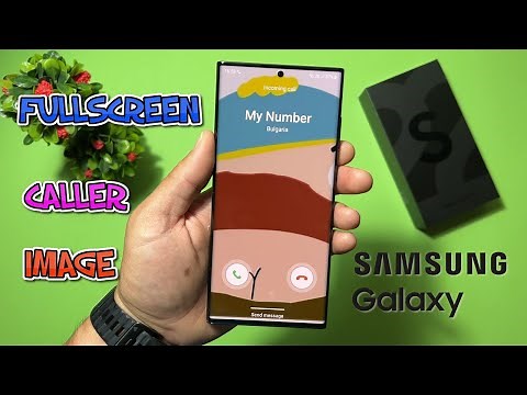 Samsung One UI - Enable FullScreen Caller Image/ID In Stock Dialer