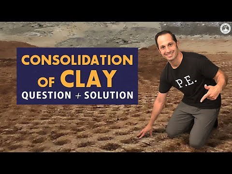 FE Practice Problem: Consolidation of Clay