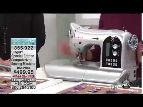Singer Special Edition Computerized Sewing Machine | HSN