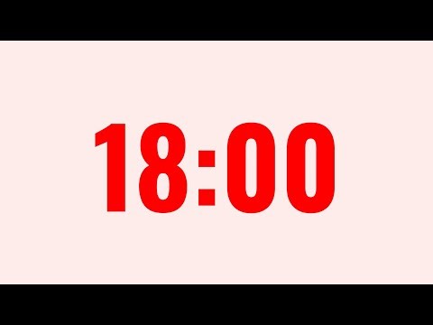 18 Minute Timer
