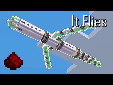 I Built a Working Realistic Airplane in Minecraft