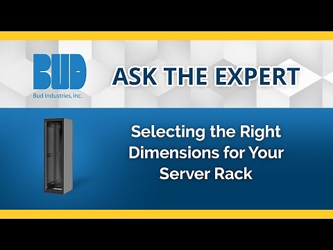 Understanding Server Rack Dimensions: Ask a BUD Industries Expert