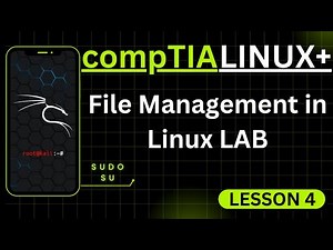 Topic - LAB File Management in Linux | compTIA Linux+