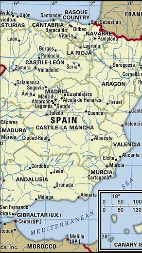 Where Is Spain? Geography Explained in 60 Seconds!