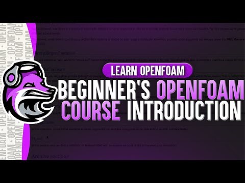 Beginner’s OpenFOAM Course Introduction