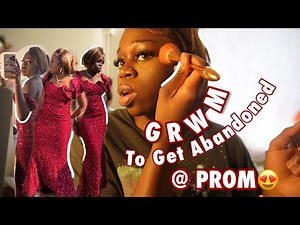 a PROM GRWM (with MY EX) ….. Plot twist I got dumped again hahaha