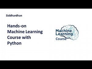Machine Learning Course with Python | Channel - intro