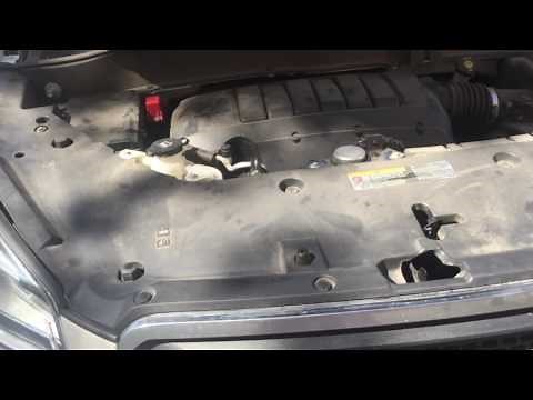 2015 GMC Acadia AC recharge line