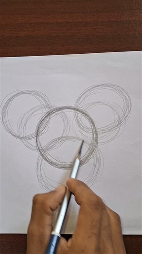 ✔️ How To Draw Circle 😎 #artshorts #arttutorial #ytshorts #sketch #viral #circle