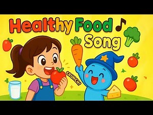 Healthy Food Song For Kids | Fruits And Veggie Song | Healthy Habits | Fun Nutrition Song