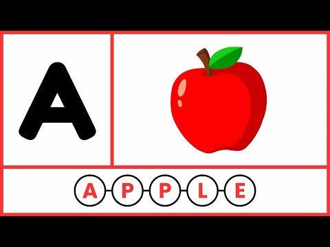 🅰️ A to Z Alphabet Learning Video | A for Apple B for Ball | ABCD with Spelling and Objects for Kids