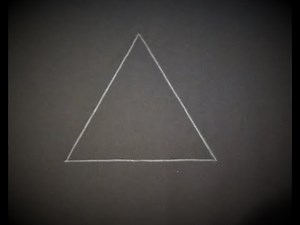 How To Draw An Equilateral Triangle With A Compass With Artist Janette Oakman Perfect Triangle