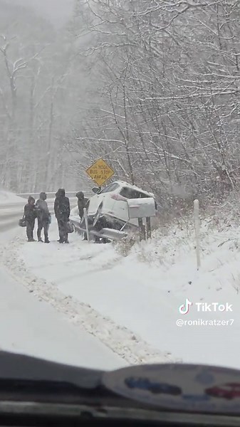 First Snow of the Season: Caution on the Roads