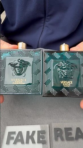 Fake vs Real Versace Eros Parfum