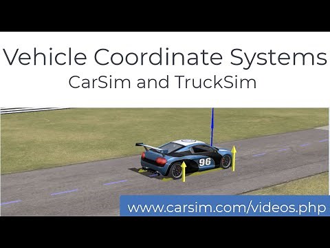 Vehicle Coordinate Systems