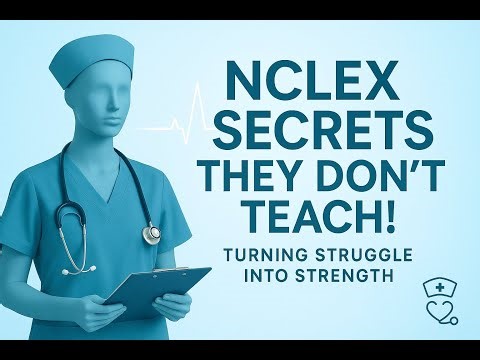 “NCLEX Secrets Every Nurse Should Know 🩺❤️”