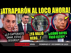 DOMINGAZO! ATRAPAN AL LOCO ¡TRUMP SE METIÓ! CLAUDIA SHEINBAUM ¡HARFUCH EJERCITO Y HASTA MARINA!