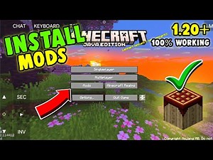 How To Apply or Install Mods In Pojav Launcher | Install Forge And Mods - 1.20+