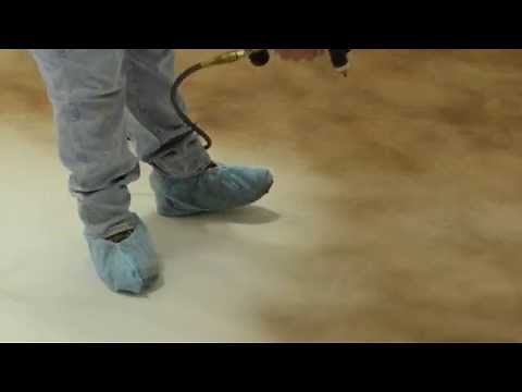 How to Stain Your Concrete Floor or Driveway