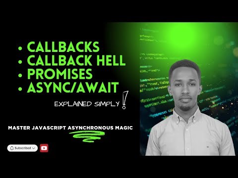 Master JavaScript Asynchronous Magic: Callbacks, Callback Hell, Promises & Async/Await.