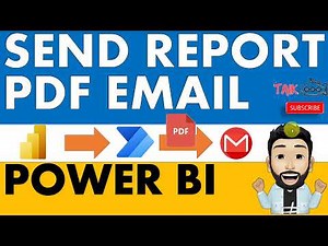Power BI Export to PDF and Send Email using Power Automate (1-13)