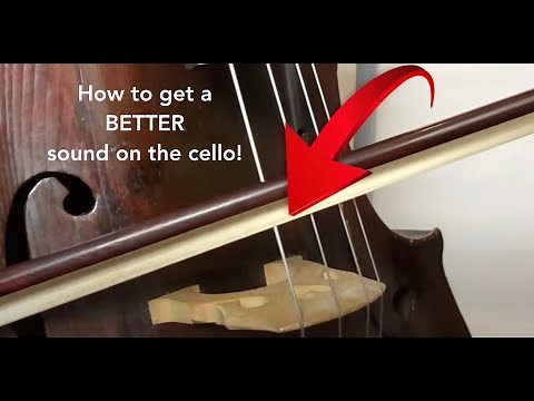 How to Get a *BETTER* Cello Sound - Lessons for the Beginner to Intermediate Player