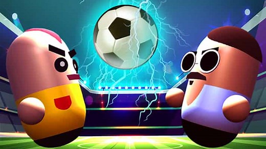Pill Soccer 🕹️ Play on CrazyGames