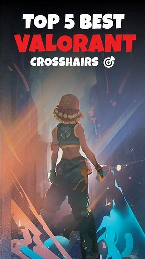 TOP 5 VALORANT Crosshair 🎯 Codes (2026 Edition) #2026 #valorant #valorantshorts #gaming #ytshorts