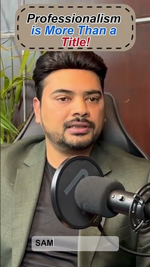 The Real Meaning of Professionalism | What REALLY Makes You a Professional? | True Professionalism