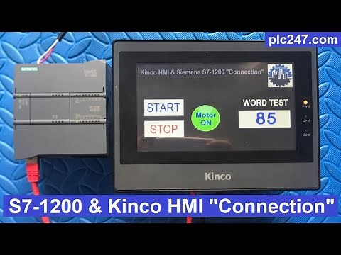 Kinco HMI & Siemens S7-1200 "Communication" Tutorial