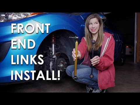 HOW TO INSTALL FRONT SWAYBAR END LINKS!