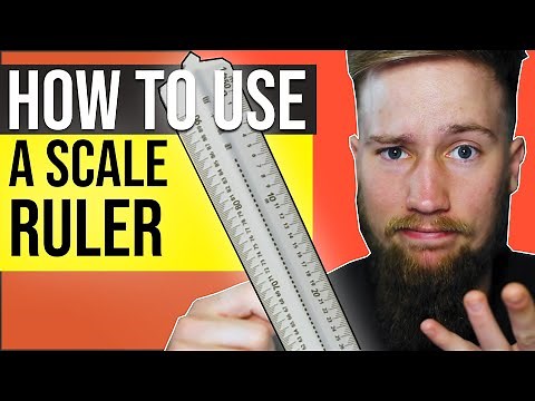 How to Use a Scale Ruler (for Students) - Architecture and Engineering