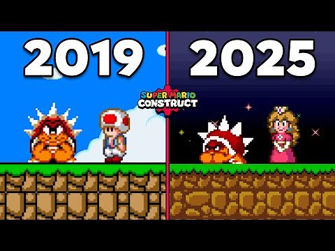 The Evolution of Super Mario Construct